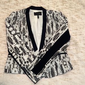 BCBGMAXAZRIA Snakeskin Printed Jacket